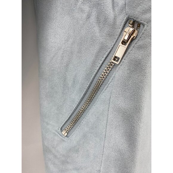 English Factory Light Blue Scalloped Blazer Jacket S - Picture 3 of 6